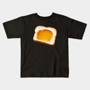 Bee Beekeeper Sandwich Toast Bread Vintage Yummy Kawaii Coffee Tea Kids T-Shirt